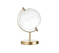 Globe Déco en Verre "Constellations" 24cm Or