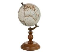 Globe Déco sur Pied "Bois" 28cm Naturel Naturel G