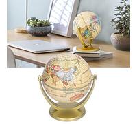 Globe décoratif Carte du Monde Globe Rotatif Globe de géographie de la Terre édition Anglaise Globe de Bureau Petit Globe pour décor d'étagère de Bureau