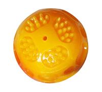 Globe d'entraînement pour chiot - Soutien du stimulus mental, coque en thermoplastique durable, rond de 5,1 cm, prise en main facile, jouet couineur en résine | Pour la poursuite du jardin, la cour et