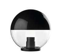 GLOBE DIAMÈTRE 30CM CAPUCHON PEINT EN NOIR 50031 GL30VERN