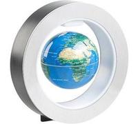 infactory Globe terrestre Terra Circula 10 cm en lévitation anneau magnétique LED multicolore