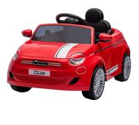 Globe ESpidko Fiat 500 Voiture Électrique Télécommandée 12V Couleur Rouge