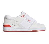 Globe Fusion, Chaussures de skate pour homme, blanc et rouge., 42 EU