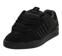 Globe Fusion Hommes Noir Cuir Chaussures Baskets de Sport Neuf EU 43