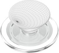 Globe Géométrique Terre et Latitude Longitude PopSockets PopGrip pour MagSafe