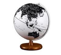 Globe, Globe Led haute définition noir et blanc, lumières rotatives