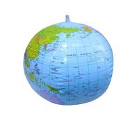 Globe Gonflable De 16 Pouces, 1 Pièce, Version Anglaise De La Terre Et De L'océan, Carte Des Enfants, Jouets Éducatifs De Géométrie, Fournitures Pour Étudiants