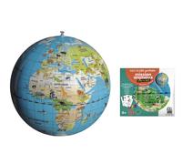 Globe gonflable de 42 cm - Mission Animaux (6 ans et +) | Calytoys