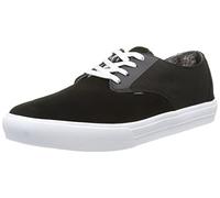 Globe Homme Motley LYT Baskets Basses, Noir et Blanc, 48 EU