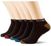 Globe Chaussettes cheville Ingles – Lot de 5 – Motifs assortis – Taille SM