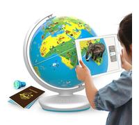 Globe Interactif - Jeux Educatif Orboot En Réalité Augmentée : Multi Jeux - Quizz, Défis, Aventures