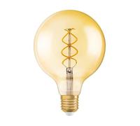 Globe Led Spirale Filament E27 Vintage Edition 1906 - 125 Mm - 5 W - Ambre