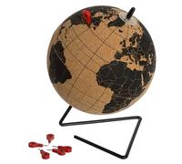Globe liège à épingler - Atmosphera - D15 cm - Multicolore - Intérieur - Originalité décorative