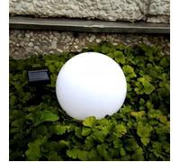 GLOBE LIGHT - Boule lumineuse d'extérieur Solaire LED à piquer ou poser Ø20cm