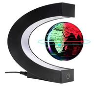 Globe lumineux à lévitation magnétique à changement de couleur Petits outils high-tech decoration bureau de travail Cadeau d'anniversaire homme garçon cadeau de fête