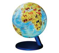 Globe lumineux de 15 cm - Animaux du Monde | Stellanova