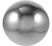 Globe Miroir de Jardin en Acier Inoxydable, Boule Argentée Décorative