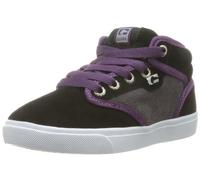Globe Motley Mid-Kids, Chaussures de skate mixte enfant - Noir (Black/Grey 10020), 33.5 EU (2 US)
