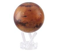 Globe MOVA Mars 11,5 cm - Modèle de Planète Rotatif pour Décoration Spatiale et Cadeaux d’Astronomie | Mouvement avec Lumière | Sans Piles ni Câbles