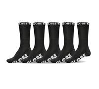Globe Noir Out 5er Pack Chaussettes