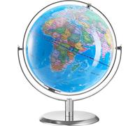 Globe parlant SucceBuy pour enfants, 22,9 cm, interactif et éducatif, avec veilleuse LED