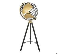 Globe Décoratif En Métal Ramon H70 Noir - Atmosphera