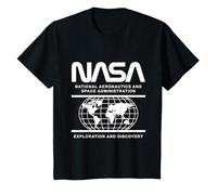 Globe rétro Exploration et découverte de la NASA pour Enfants T-Shirt