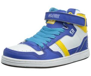 Globe Superfly Kids, Chaussures de Skate garçon - Bleu (13018 Cobalt White), 35 EU (3 US)