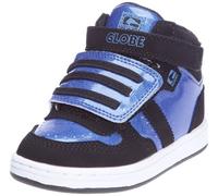 Globe Superfly Kids Velcro, Chaussures basses à scratch garçon - Bleu/noir, 30.5 EU (13 US)