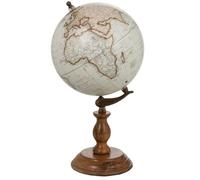 Globe Déco sur Pied Bois 38cm Naturel Naturel