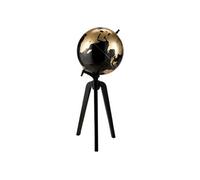 Globe sur Pied Déco Bicolore 99cm Noir & Or