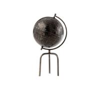 Globe sur Pied Trépied Smokey 45cm Argent & Noir