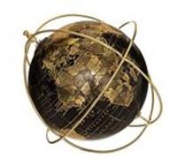 Globe terrestre Atmosphera flower factory 28 x 26,5 cm G