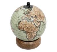 Atmosphera – Globe terrestre Be Vintage – 13 cm Vert et Marron
