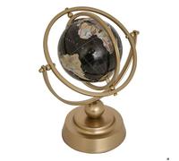 Globe terrestre Bota H.25cm métal mordoré - Atmosphera Créateur d'intérieur