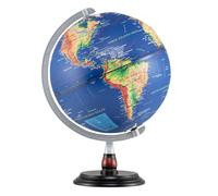 Globe Terrestre Costway Lumineux 30cm - Illustré Pour Enfant Jouet Éducatif Créatif Cadeau Et Décoration Idéal Pour Maison, Bureau