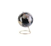 Globe Terrestre Noir et Doré MUNDO Noir, Doré
