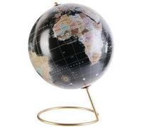Globe Terrestre Noir et Doré MUNDO Noir, Doré