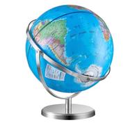 Globe Terrestre Eclairé-Duoku-Avec Support-13 Po/330,2 Mm-Globe Educatif-Avec Base Stable En Métal Lourd-Carte Imprimée Hd
