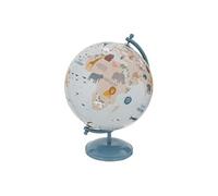 Atmosphera for Kids - Globe Terrestre Enfant "Animaux" 28cm Bleu Bleu G