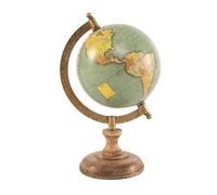 Globe terrestre, Globe terrestre vintage avec pied, diamètre 12,5cm