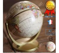 Globe terrestre interactif - TD® - Enfant - 12x12x15cm - Jaune foncé - Éducation scientifique