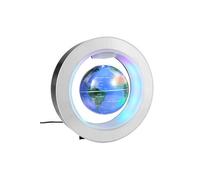 Globe Terrestre LED Levitation Magnétique 4 Lumineux Flottant Bleu