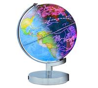 Globe terrestre lumineux 3 en 1 pour enfants et adultes avec carte des constellations, lampe à changement de couleur pour l'apprentissage et l'éducation, veilleuse pour chambre d'enfant et décoration