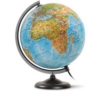 Globe terrestre lumineux - JPC - GLOB N Kit - Diamètre 30 cm - Cartographie physique et politique
