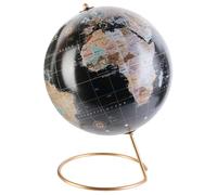 Globe Terrestre Noir et Or