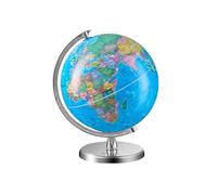 Globe terrestre rotatif éducatif géo avec support 203,2 mm en anglais
