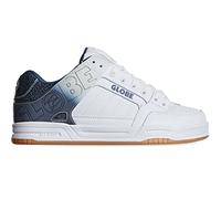 Globe Tilt Chaussures de Skateboard, Pointes Blanches et Bleues, 44.5 EU