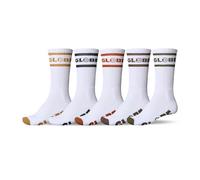 Globe Tilt Hi Crew Long Socks 5 Pairs EU 39-44 1/2